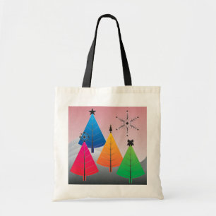 Bolso De Tela Tote de árboles de Navidad