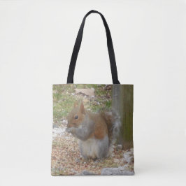 Bolso De Tela Tote de ardilla