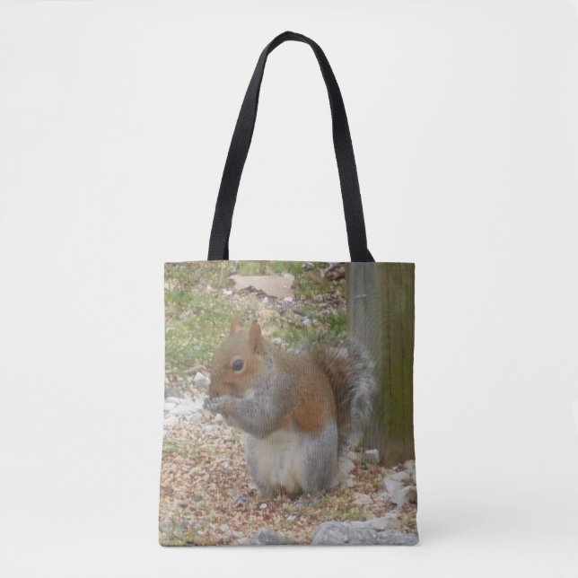 Bolso De Tela Tote de ardilla (Anverso)