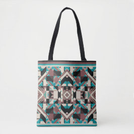 Bolso De Tela Tote de Armonía Fracturada