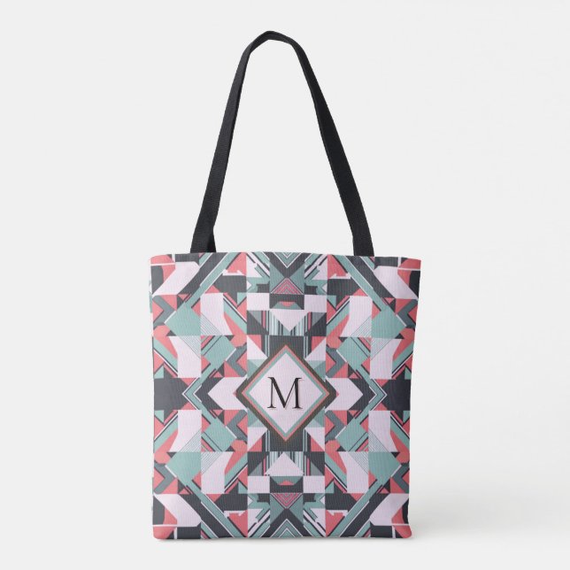 Bolso De Tela Tote de armonía fracturada (Reverso)