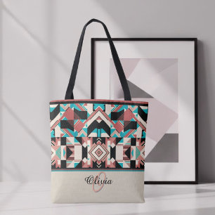 Bolso De Tela Tote de armonía fracturada