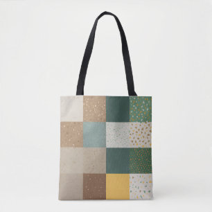 Bolso De Tela Tote de Armonía Terrazzo