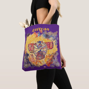 Bolso De Tela Tote de arte asirio