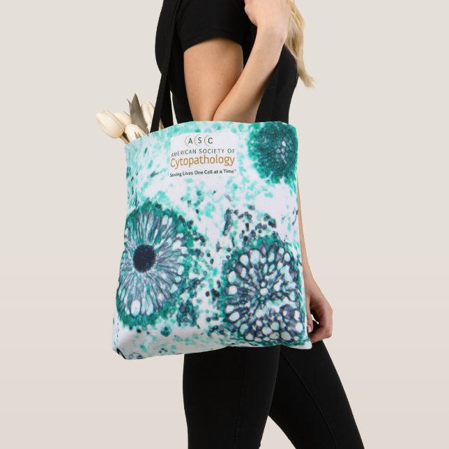 Bolso De Tela Tote de arte Aspergillus (Detalle)
