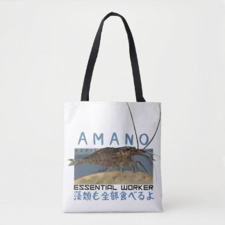 Bolso De Tela Tote de arte de trabajo esencial de Cute Amano Shr
