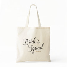 Tote de Bachelorette de la dama de honor del