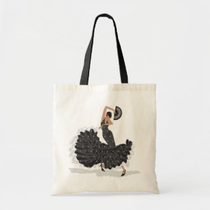 Bolso De Tela Tote de bailarín flamenco