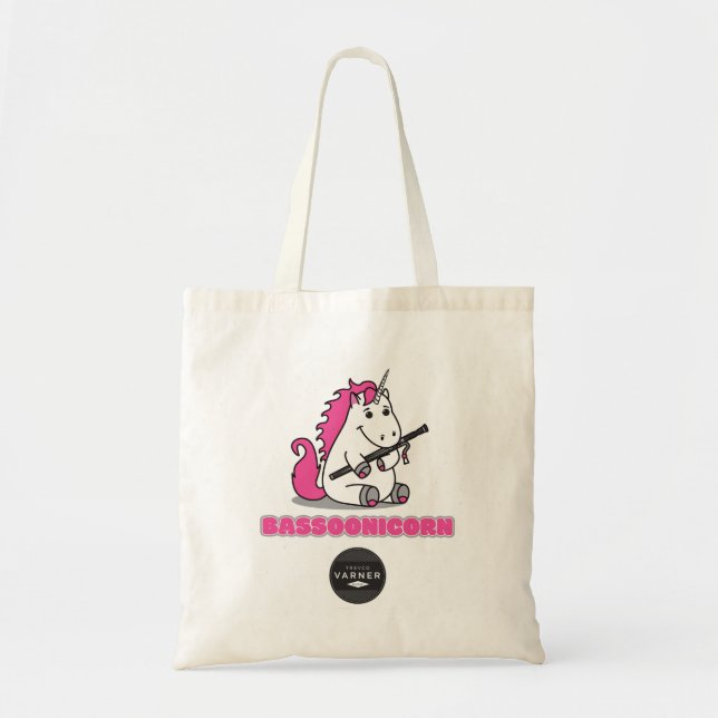 Bolso De Tela Tote de Bassoonicorn (Frente)