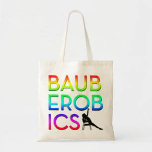 Bolso De Tela Tote de Bauberobics