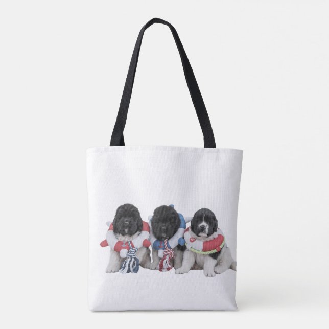 Bolso De Tela Tote de bebé de agua (Reverso)