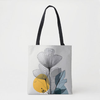 Bolso De Tela Tote de Bloom Lineal