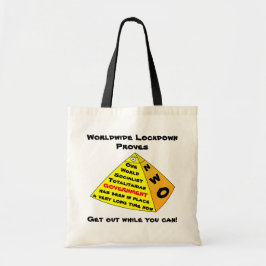 Bolso De Tela Tote de bloqueo global