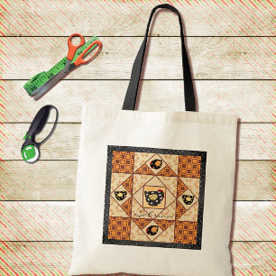 Bolso De Tela Tote de bloques de caña de chichas