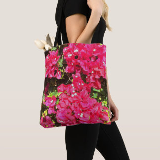 Bolso De Tela Tote de Bougainvillea en auge