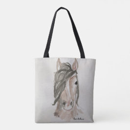 Bolso De Tela Tote de caballos