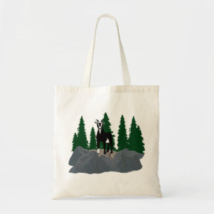 Bolso De Tela Tote de cabra