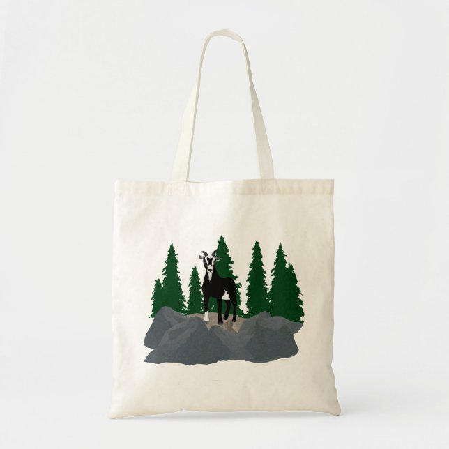 Bolso De Tela Tote de cabra (Frente)