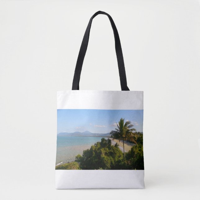 Bolso De Tela Tote de Cairns Beach (Anverso)
