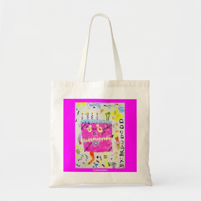 Bolso De Tela Tote de Cakenstein (Frente)