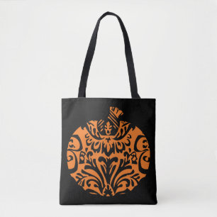 Bolso De Tela Tote de calabaza