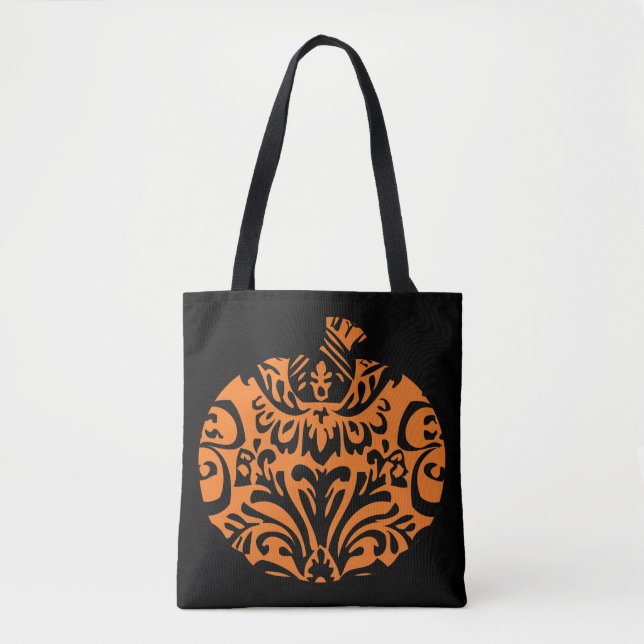 Bolso De Tela Tote de calabaza (Anverso)