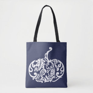 Bolso De Tela Tote de calabaza