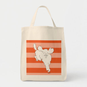 Bolso De Tela Tote de cangrejo a rayas