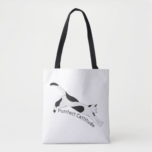 Bolso De Tela Tote de Cattitude perfecto (Anverso)
