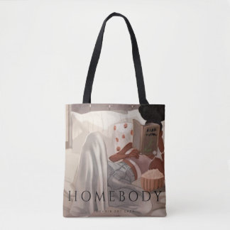 Bolso De Tela Tote de Chica de la casa