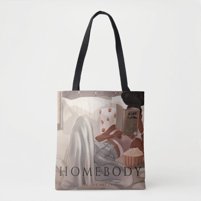 Bolso De Tela Tote de Chica de la casa (Anverso)