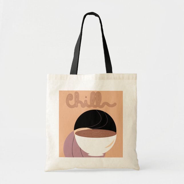 Bolso De Tela Tote de Chillin (Frente)