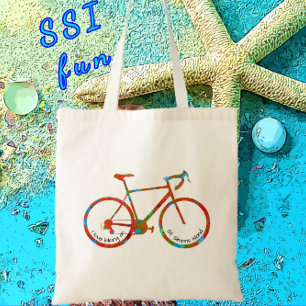 Bolso De Tela Tote de ciclismo St. Simons Island GA
