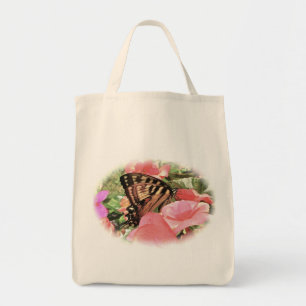 Bolso De Tela Tote de cola de inflexión del tigre