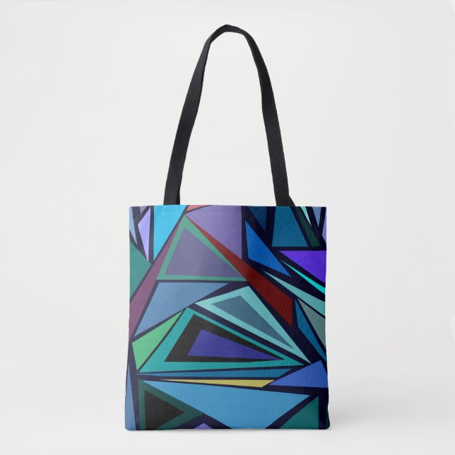 Bolso De Tela Tote de combinación de recursos compartidos (Anverso)