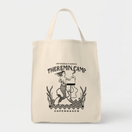 Bolso De Tela Tote de comestibles de Theremin Camp