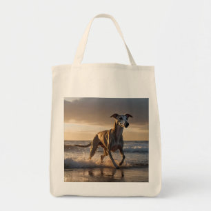 Bolso De Tela Tote De Comestibles Elegantes De Marioneta