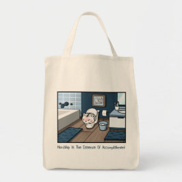 Bolso De Tela Tote de comestibles para bebes de tigres blancos