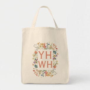 Bolso De Tela Tote de comestibles Yhwh