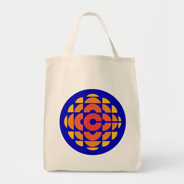 Bolso De Tela Tote de compras con logotipo CBC 1974 (Frente)