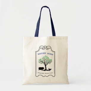 Bolso De Tela Tote de compras de History Acres