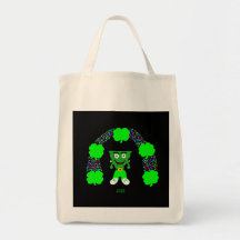Tote de compras de St. Patrick's Franken-Cheese