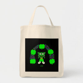 Bolso De Tela Tote de compras de St. Patrick's Franken-Cheese