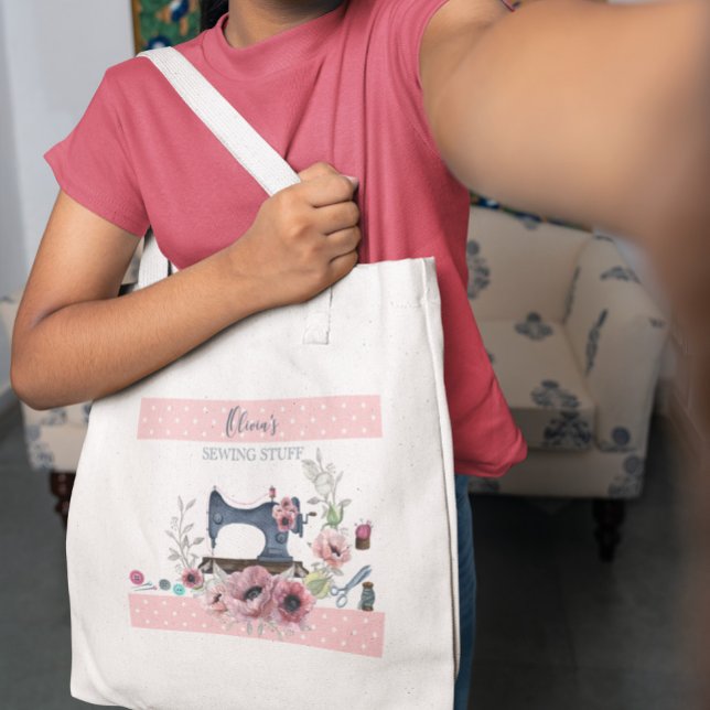 Bolso De Tela Tote de costura personalizada (Subido por el creador)