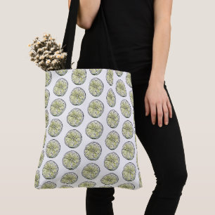 Bolso De Tela Tote de cristales de verano de color acuático mode