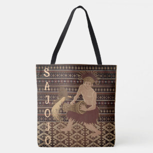 Bolso De Tela Tote de danza tradicional de Sajojo
