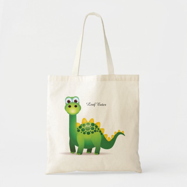 Bolso De Tela tote de Dino (Frente)