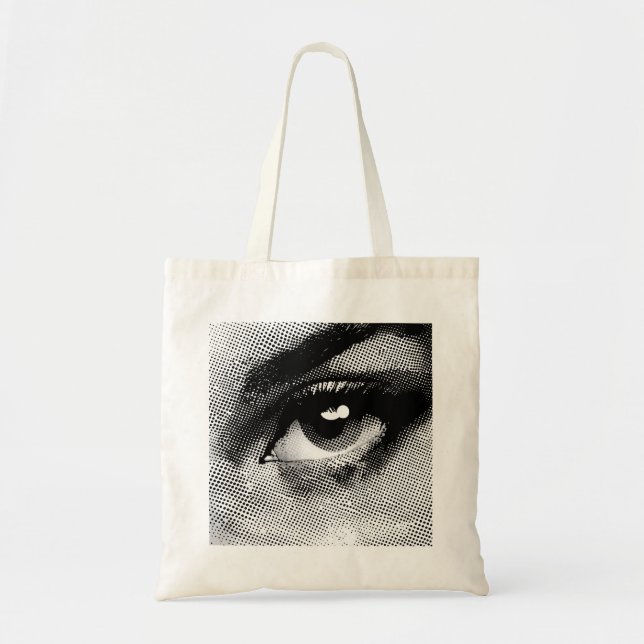 Bolso De Tela Tote de diseño ocular (Frente)