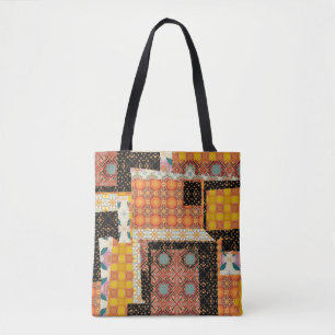 Bolso De Tela Tote de diseño terrestre
