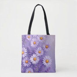 Bolso De Tela Tote de Encanto Lavender Love & Daisy